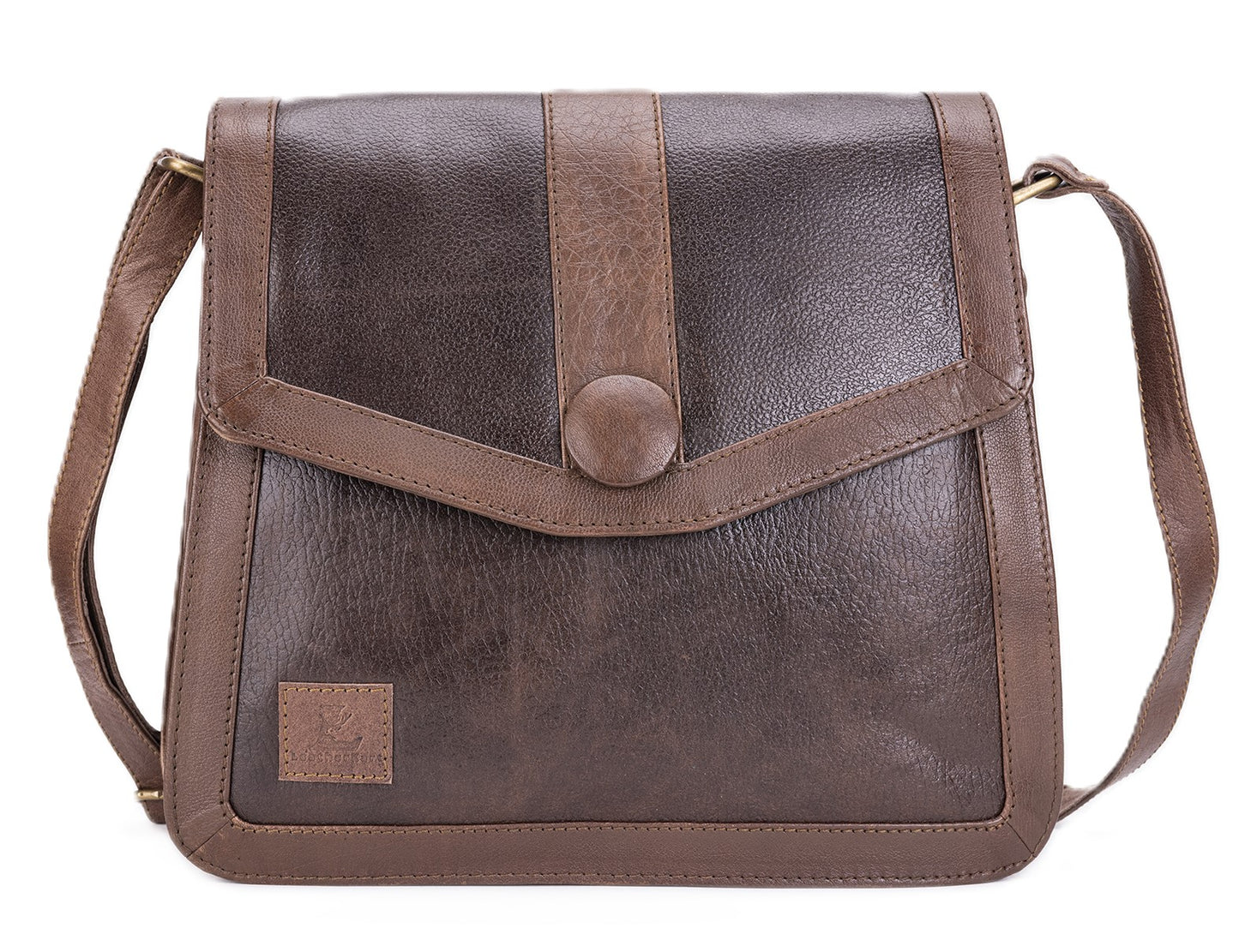 Leatherkart Camera Genuine Leather Sling/Shoulder Bag - Brown