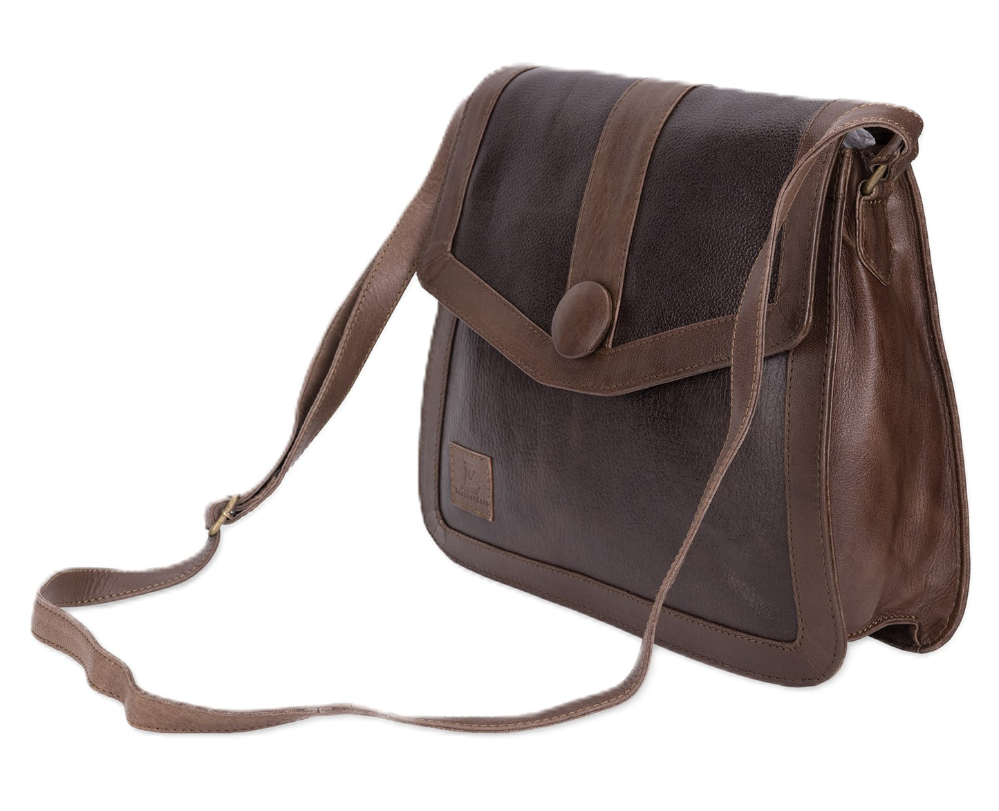 Leatherkart Camera Genuine Leather Sling/Shoulder Bag - Brown