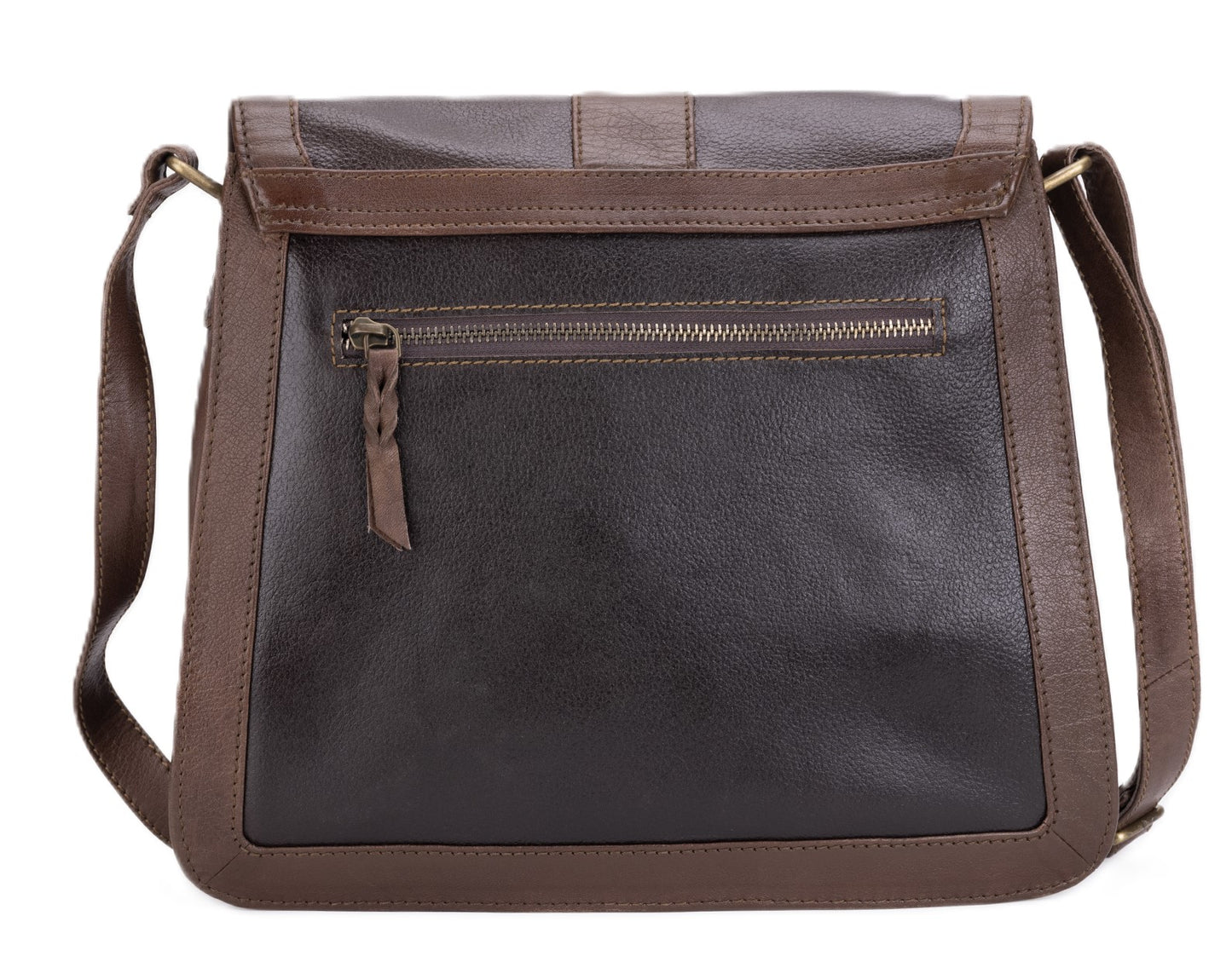 Leatherkart Camera Genuine Leather Sling/Shoulder Bag - Brown