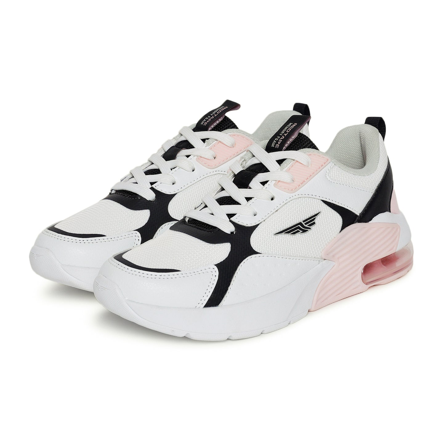 Red Tape Womens Sports Walking Shoes - White/Black