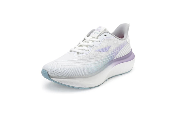 Red Tape Womens Sports Walking & Running Shoes - White / Purple