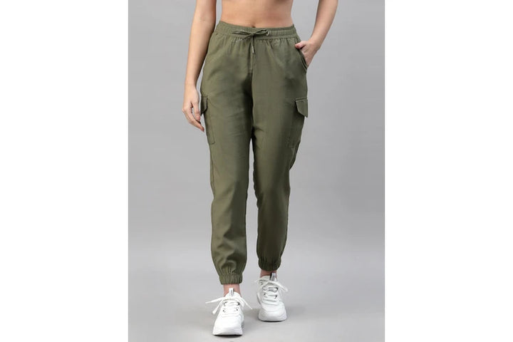 Womens Cargo Joggers