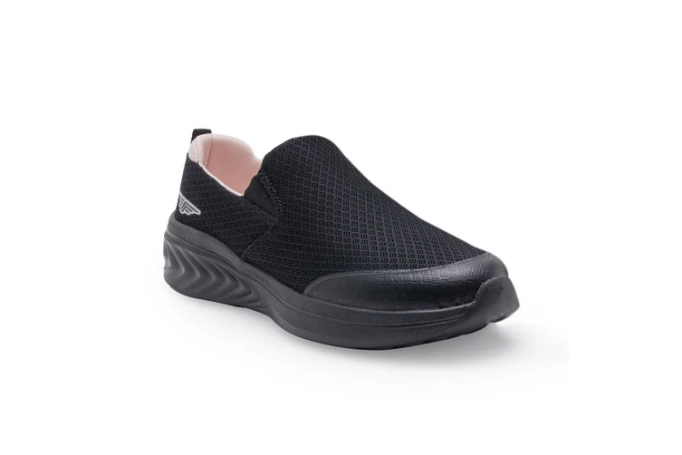 Red Tape Womens Sports Walking Shoes - Black/Black
