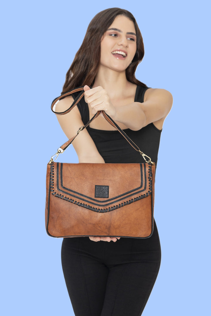 Genuine Leather Shoulder Bag