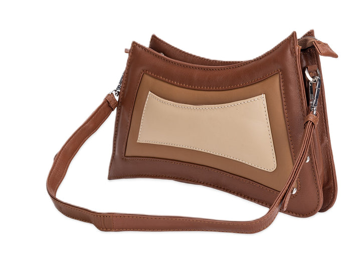 Leather Shoulder/Cross-Body Bag