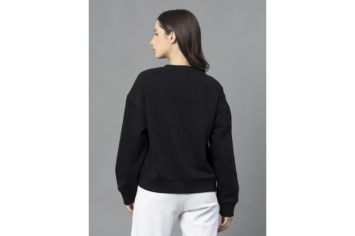 Red Tape Womens Sweatshirt - Black