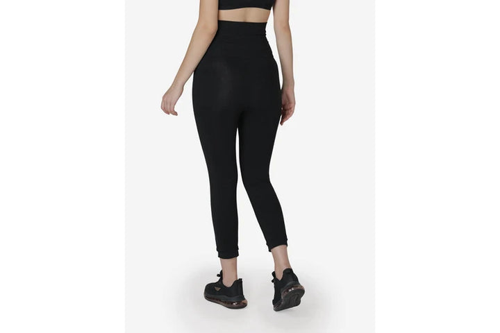 Womens Sports Leggings - Black