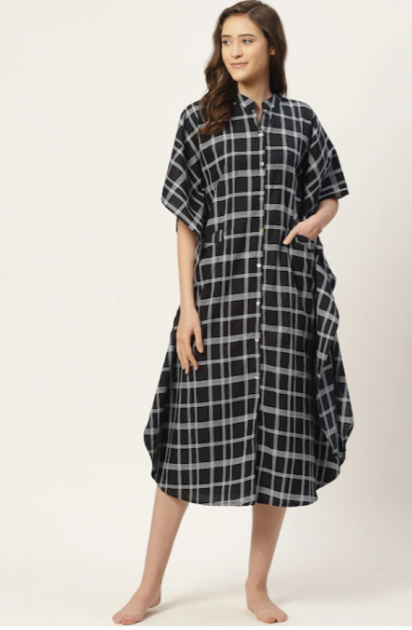 Kaftan Dress - Black