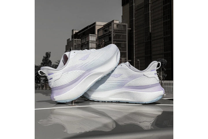 Red Tape Womens Sports Walking & Running Shoes - White / Purple