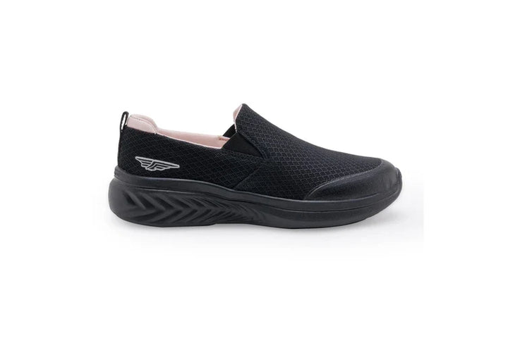 Red Tape Womens Sports Walking Shoes - Black/Black